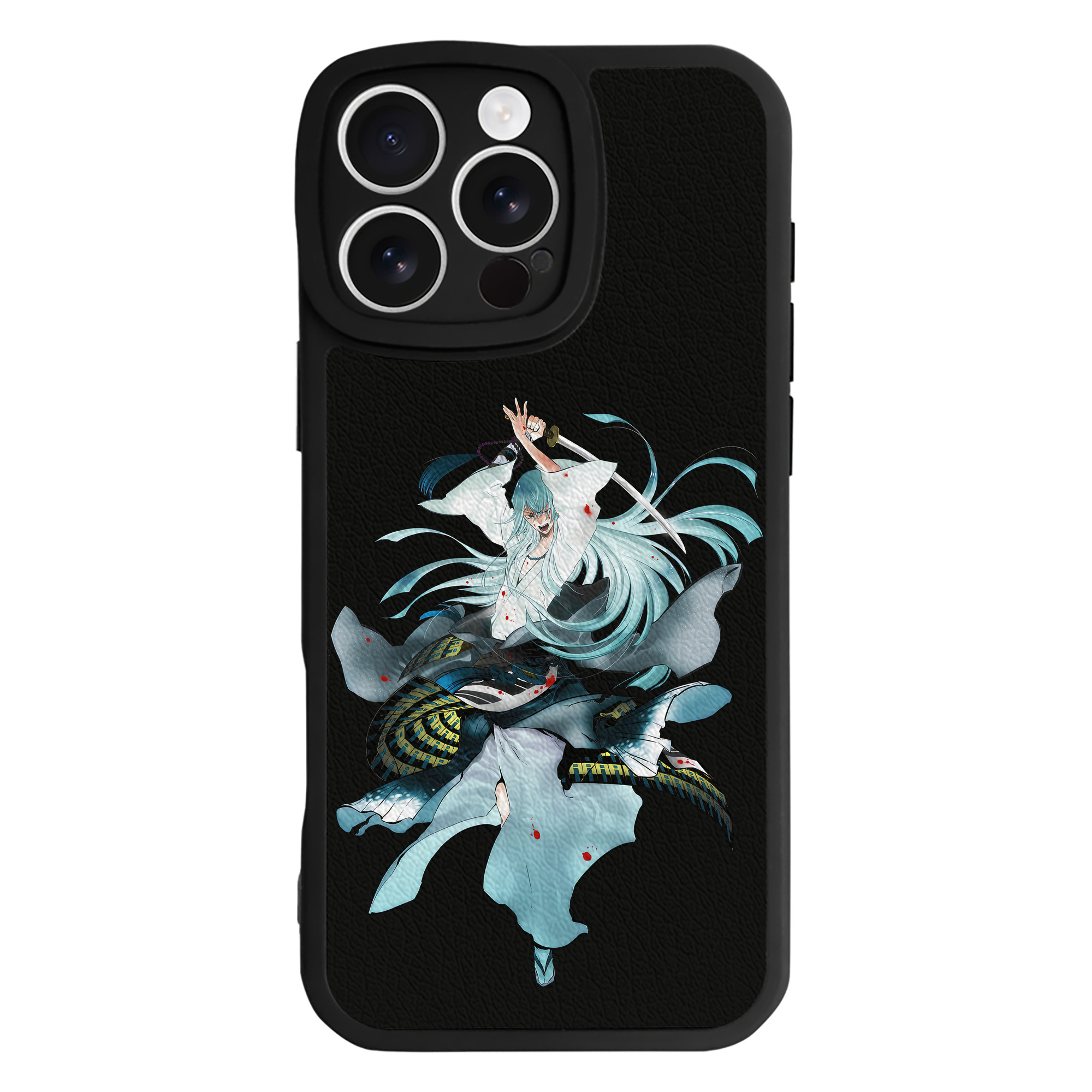 （画像用） 刀剣乱舞 Touken Ranbu 【iPhone 16シリーズ対応】シリコンスマホケース（レザー調） 材質：シリコン